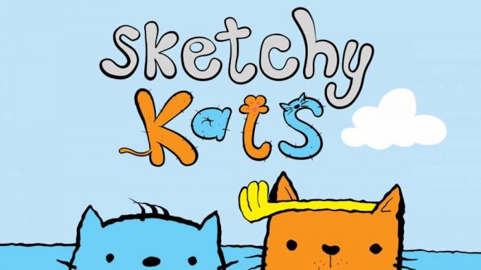 Sketchy Kats go to the Beach